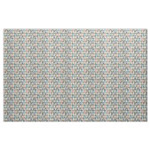 Hipster-niedliches Katzen-Muster Stoff (Yard (91,4 cm))