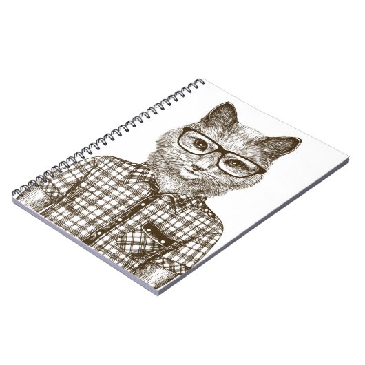 Hipster Notizblock (Linke Seite)