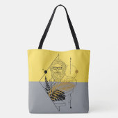 Hipster Olympic God Colorblock Tasche (Rückseite)