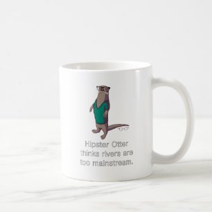 Hipster-Otter-Tasse Kaffeetasse