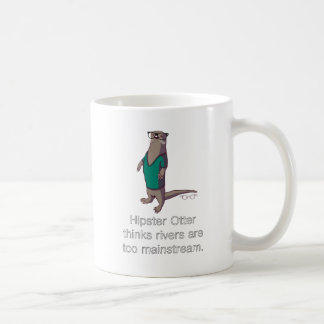 Hipster-Otter-Tasse Kaffeetasse