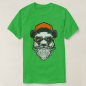 Hipster Panda T-Shirt (Design vorne)