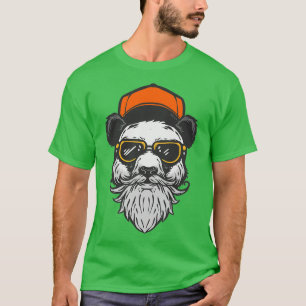 Hipster Panda T-Shirt