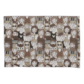 Hipster Pattern Kissenbezug (Vorderseite)