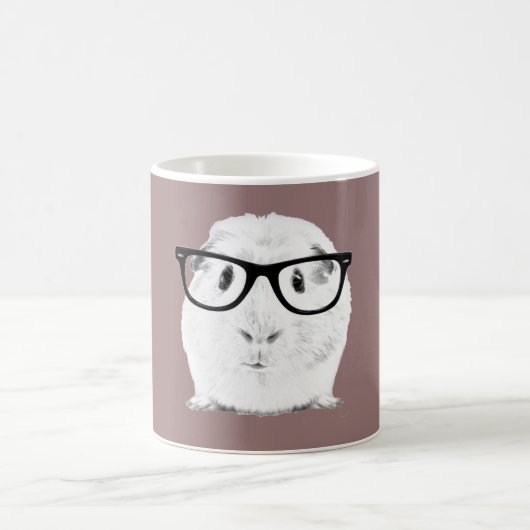 Hipster Pigster Kaffeetasse (Mittel)