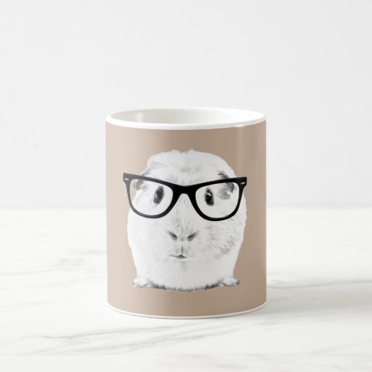 Hipster Pigster Kaffeetasse (Mittel)