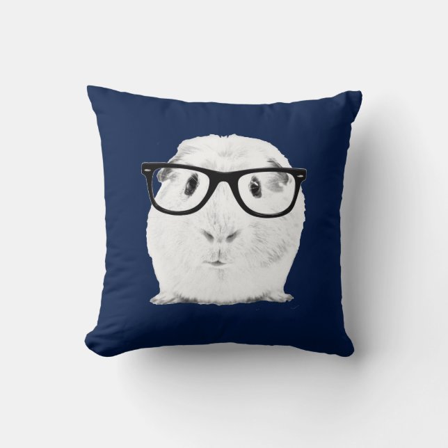 Hipster Pigster Kissen (Vorderseite)