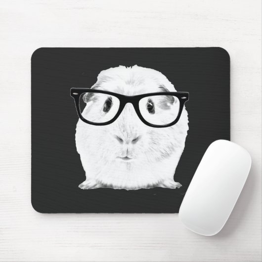 Hipster Pigster Mousepad (Mit Mouse)