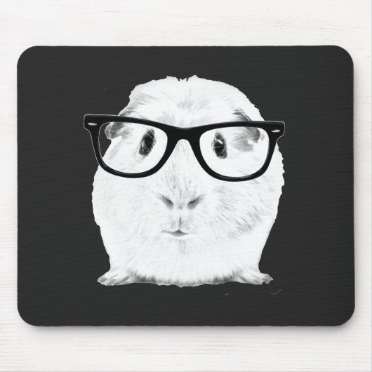 Hipster Pigster Mousepad (Vorne)