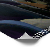 Hipster Pilot Funny Poster (Ecke)