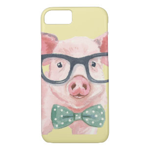 Hipster Pink Pig Case-Mate iPhone Hülle