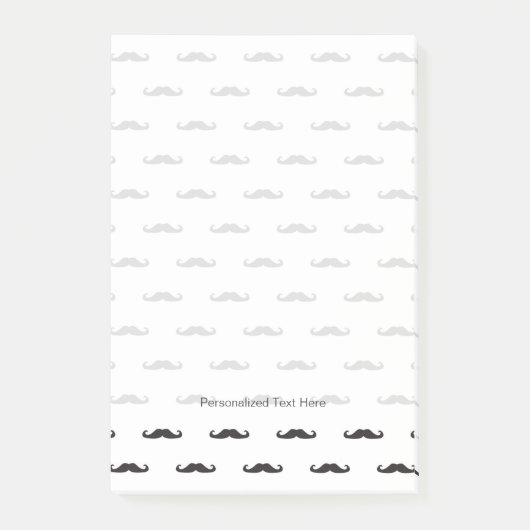 Hipster Post-it Klebezettel (Vorderseite)