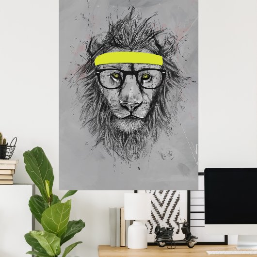 Hipster Poster (Heimbüro)