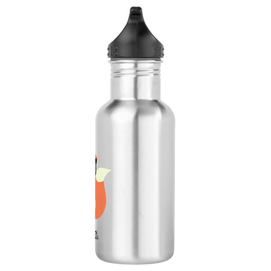 Hipster Red Fox Edelstahlflasche (Rechts)