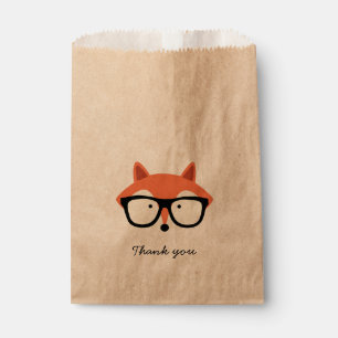 Hipster Red Fox Geschenktütchen