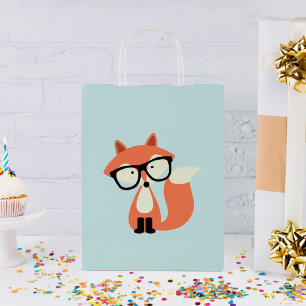 Hipster Red Fox Kleine Geschenktüte