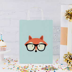 Hipster Red Fox Kleine Geschenktüte