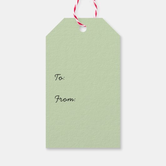 Hipster Reindeer Rustikale Weihnachtsgeschenk-Tag Geschenkanhänger (Rückseite)