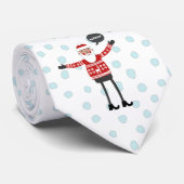 Hipster Santa Krawatte (Gerollt)