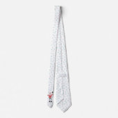 Hipster Santa Krawatte (Rückseite)