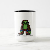 Hipster-Schildkröte-Kaffee-Tasse Tasse (Zentrum)