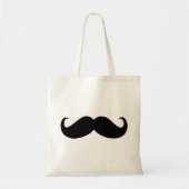 Hipster-Schnurrbart-Budget-Tasche Tragetasche (Vorne)