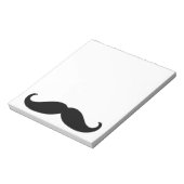 Hipster-Schnurrbart Notizblock (Rotiert)
