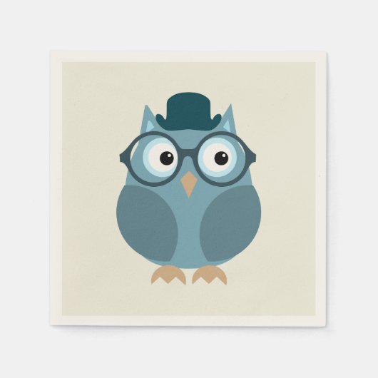 Hipster Serviette (Vorderseite)