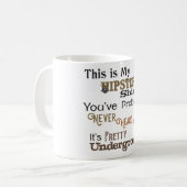 Hipster-Shirt Kaffeetasse (Vorderseite Links)