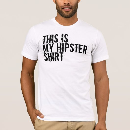 Hipster-Shirt T-Shirt (Vorderseite)