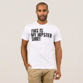 Hipster-Shirt T-Shirt (Vorne ganz)