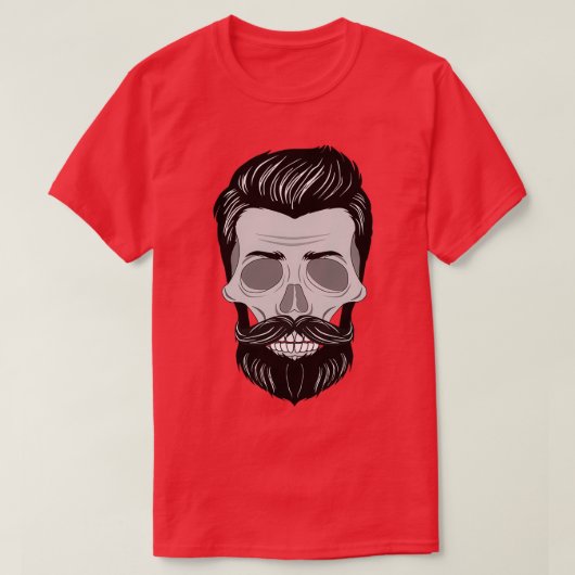 Hipster Skull T-Shirt (Design vorne)