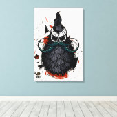 Hipster Skulls Punk Anarchie Leinwanddruck (Insitu (Holzboden))