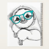 Hipster Sloth Planer (Rückseite)