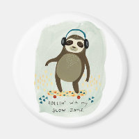 Hipster Sloth | Rollin' mit meinen langsamen Marme