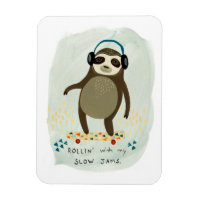 Hipster Sloth | Rollin' mit meinen langsamen Marme