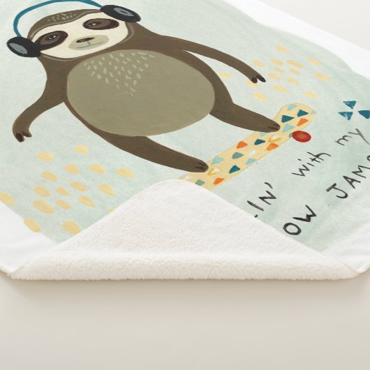 Hipster Sloth | Rollin' mit meinen langsamen Marme Sherpadecke (3/4)