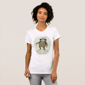 Hipster Sloth | Rollin' mit meinen langsamen Marme T-Shirt (Vorne ganz)