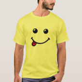 Hipster Smile Motion witzige Shirts T Shirts (Vorderseite)