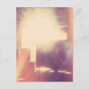Hipster Sonnenlicht Postkarte