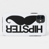 Hipster Stache Case-Mate iPhone Hülle (Rückseite (Horizontal))