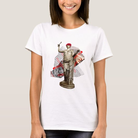 Hipster Statue Women's Basic T - Shirt (Vorderseite)