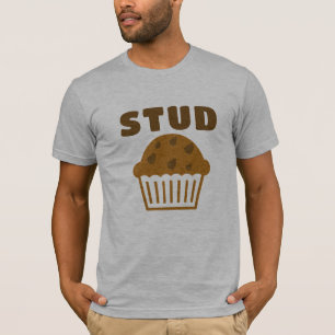 Hipster Stud Muffin Cupcake Muffin Grafischer Witz T-Shirt