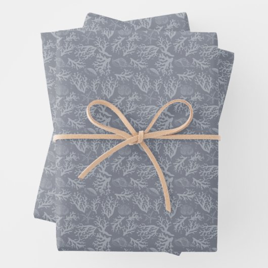 Hipster Style Coral Reef Geschenkpapier Set (Beispiel)