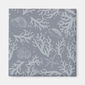 Hipster Style Coral Reef Magnet (Vorne)