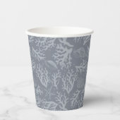 Hipster Style Coral Reef Pappbecher (Vorderseite)