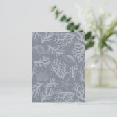 Hipster Style Coral Reef Postkarte (Stehend Vorderseite)