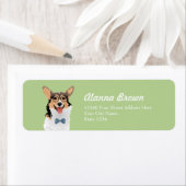 Hipster Sweet Black Tan White Pembroke Welsh Corgi (Insitu)