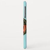 Hipster T-Rex individuelle Name- und Farbtelefon-G Case-Mate iPhone Hülle (Hinten/Links)