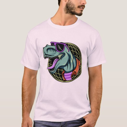 Hipster T-Rex Shirts & Jacken (Vorderseite)